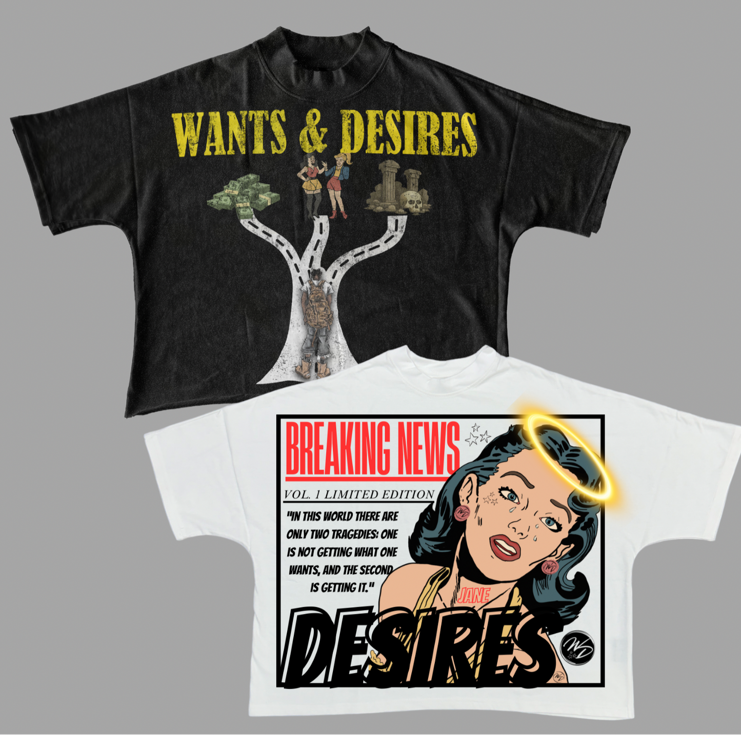 Tragedy & Drifter Tee Set