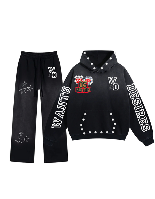 “NY” Hoodie & Sweat Set