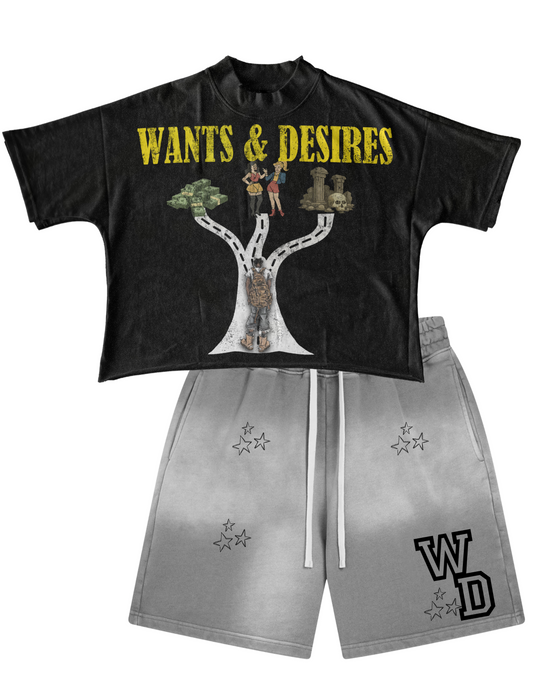 Drifter Tee & ‘Grey’ All-Star Shorts Set